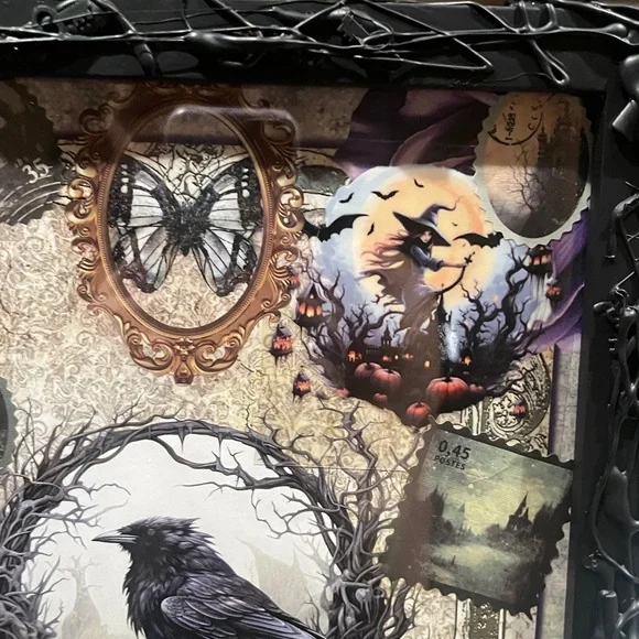 “Wild Creatures” Mixed Media Art Piece - Picture 3 of 4